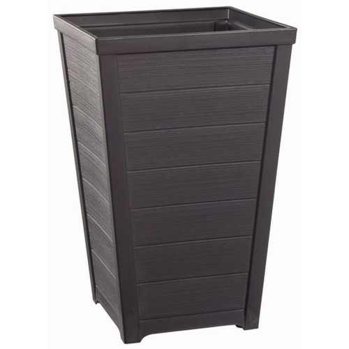 KETER TAPER 2.0 L 47L Műanyag virágcserép, 37 x 37 x 57 cm, sötétbarna 242870 KETER TAPER 2.0 L 47L Műanyag virágcserép, 37 x 37 x 57 cm, sötétbarna 242870