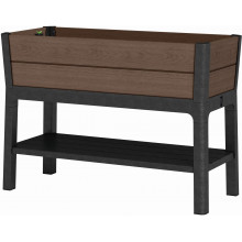 KETER DARWIN ELEVATED PRO 110L Virágláda, 113 x 47,5 x 79,8 cm, barna 255161 (17211713)