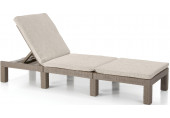 KETER DAYTONA DELUXE műrattan napozóágy, cappuccino 252225 (17211632)