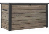 KETER DECOCOAT 870L Műanyag kerti láda, 147 x 83 x 86 cm, kőrisfa (17213847) 261796