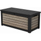 KETER DECO 630L Műanyag kerti láda, 155 x72 x 69,5 cm, kőrisfa (17213823) 261894