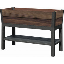 KETER DECO ELEVATED GARDEN BED Virágláda, 113 x 47,5 x 79,8 cm, walnut (17213340) 263873