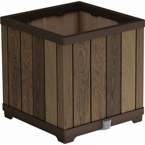 KETER DECO SQUARE Virágtartó, 45,5 x 45,5 x 45,5 cm, dió (17213622) 261031