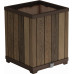 KETER DECO SQUARE TALL Virágtartó, 45,5 x 45,5 x 55 cm, dió (17213623) 261033