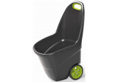 KETER EASY GO XL műanyag kerti talicska 62L, szürke/világos zöld 228917 (17190643)