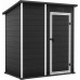 KETER ESSENTIAL 6 x 4 Kerti ház, 184 x 112 x 195 cm, sötétszürke (17214016) 263895
