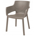 KETER EVA műanyag kerti szék, cappuccino 247232 (17210109)