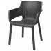 KETER EVA műanyag kerti szék, grafit 247234 (17210109)