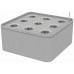 KETER FARM BOX LARGE virágcserép, 28 x 28 x 14 cm, szürke 249351 (17210163)