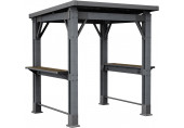 KETER GRILL GAZEBO Grillsátor, 247 x 200 x 238 cm, grafit (17213898) 261521