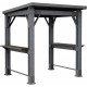 KETER GRILL GAZEBO Grillsátor, 247 x 200 x 238 cm, grafit (17213898) 261521