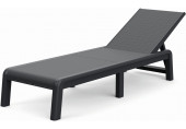 KETER MALLORCA Napágy, 187,5 x 58 x 29 cm, grafit (17213627) 260548