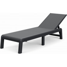 KETER MALLORCA Napágy, 187,5 x 58 x 29 cm, grafit (17213627) 260548