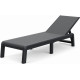 KETER MALLORCA Napágy, 187,5 x 58 x 29 cm, grafit (17213627) 260548