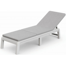 KETER MALLORCA Napágy párnával, 187,5 x 58 x 29 cm, fehér/szürke (17213628) 260549