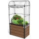 KETER MAPLE GREEN HOUSE virágágyás üvegházzal, barna 249295 (17209667)