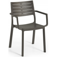 KETER METALINE műanyag kerti szék, öntöttvas 247276 (17209787)