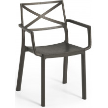 KETER METALIX műanyag kerti szék, öntöttvas 247275 (17209788)