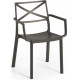 KETER METALIX műanyag kerti szék, öntöttvas 247275 (17209788)