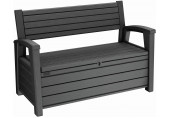 KETER OTTER BENCH 227L Kerti tároló és pad, 133 x 61 x 89 cm, grafit (17212485) 259122