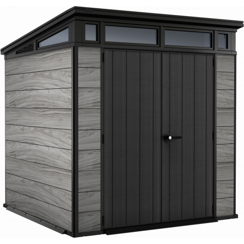 KETER PENT SIGNATURE 7 x 7 Kerti ház, 216 x 218 x 226 cm, szürke (17214176) 263851