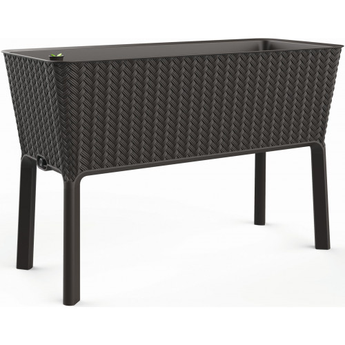 KETER SPLENDOR 120L Virágláda 114 x 49,3 x 75,7 cm, barna (17211629) 255151