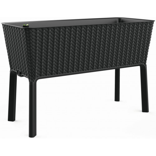 KETER SPLENDOR 120L Virágláda 114 x 49,3 x 75,7 cm, antracit (17211629) 255152