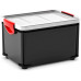 KIS CLIPPER BOX M 20L 40x28,5x24,5cm fekete/szürke