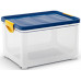 KIS CLIPPER BOX L 33L 47x33,5x28,5cm átlátszó/kék