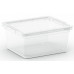 KIS C BOX XXS Tárolódoboz 19,5x16,5x9,5cm 2L transzparens