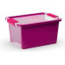 KIS BI BOX S 11L 36,5x26x19cm lila/átlátszó