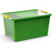 KIS BI BOX L 40L 55x35x28cm zöld/átlátszó
