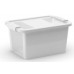 KIS BI BOX S 11L 36,5x26x19cm fehér/átlátszó