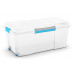 KIS SCUBA BOX L 80L 78x39,5x35cm átlátszó / kék