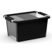 KIS BI BOX S 11L 36,5x26x19cm fekete/átlátszó