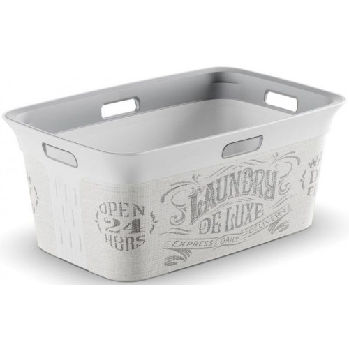 KIS CHIC BASKET LAUNDRY BAG 45L Ruháskosár 59x39x27cm KIS CHIC BASKET LAUNDRY BAG 45L Ruháskosár 59x39x27cm