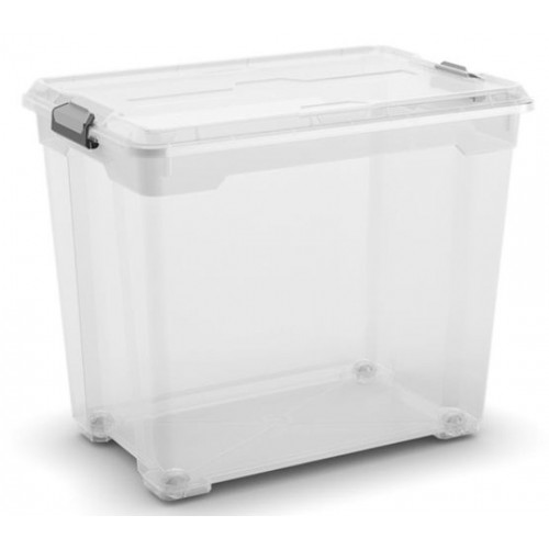 KIS MOOVER BOX XXL 80L 58x38x49cm átlátszó