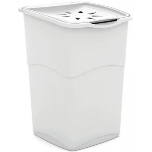 KIS KORAL 47L Szennyestartót 38x37x53cm fehér KIS KORAL 47L Szennyestartót 38x37x53cm fehér