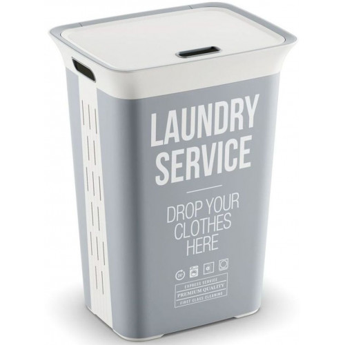 KIS CHIC HAMPER HOME SERVICE 60L Szennyestartó 44x35x61cm