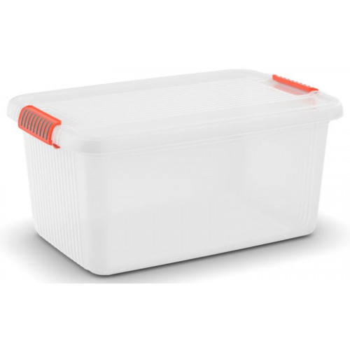 KIS K LATCH BOX L 43L 59x39x28cm átlátszó