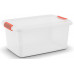 KIS K LATCH BOX L 43L 59x39x28cm átlátszó