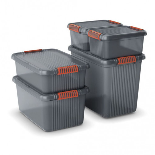 KIS K LATCH BOX S 14L 39x29x18cm szürke