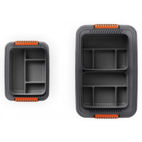KIS K LATCH BOX DIVIDER S-M-L tároló doboz szervező 31,5x24x7,5cm Szürke KIS K LATCH BOX DIVIDER S-M-L tároló doboz szervező 31,5x24x7,5cm Szürke