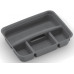 KIS K LATCH BOX TRAY S tároló doboz szervező 35,5x26,5x8,5cm Szürke