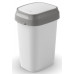 KIS DUAL SWING BIN S 10L Szemetes 19x25x33cm fehér