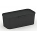 KIS DIVIDER Alacsony elválasztó R és Moover Moover Box 20x9,5x8cm fekete