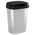 KIS DUAL SWING BIN STYLE L 50L STEEL Szemetes 31x42x62cm