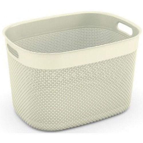 KIS FILO BASKET XL 30L Kosár 44x33x27cm krém KIS FILO BASKET XL 30L Kosár 44x33x27cm krém