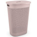 KIS FILO HAMPER 55L Szennyestartó 44x35x61cm rózsaszín