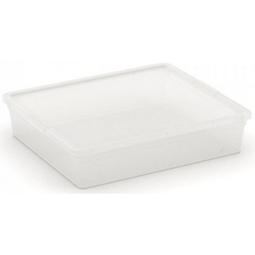 KIS C BOX FLAT Tárolódoboz 40x34x9cm 9L transzparens